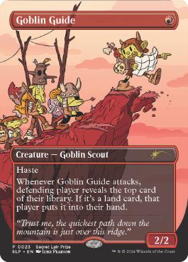 FOIL)(0023)ゴブリンの先達/Goblin Guide《英語》【Secret Lair Showdown】