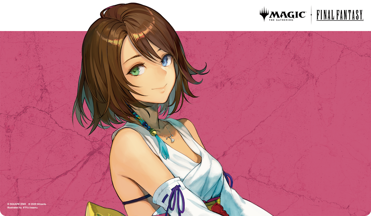 MTG FF ユウナ 限定プレイマット MTG FF ユウナ 限定プレイマット