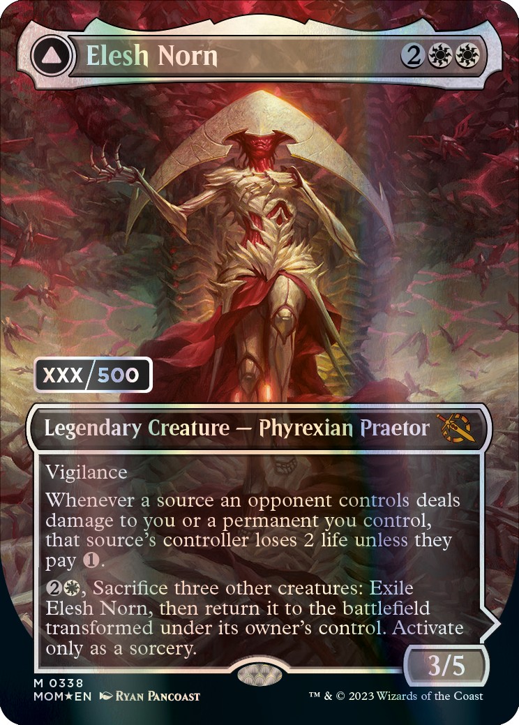 ダブルレインボウFOIL)エリシュ・ノーン/Elesh Norn《英語》【MOM】