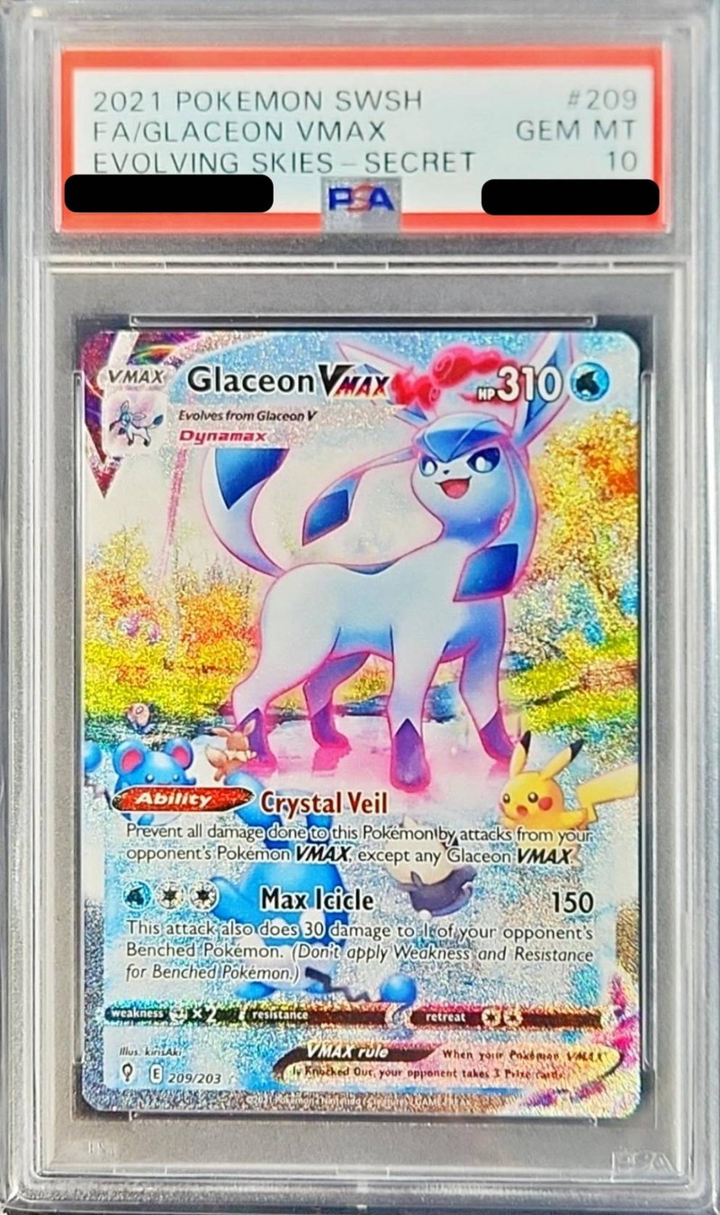 PSA10鑑定済〕グレイシアVMAX(SA仕様/英語版)【-】{209/203}