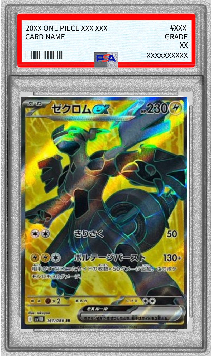 PSA10鑑定済〕ゼクロムex【SR】{161/086}