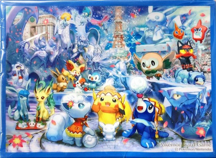 状態A-〕デッキシールド『ポケモンセンターサッポロR』64枚入り