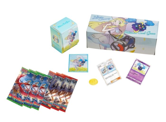 状態A-〕スペシャルBOX『リーリエ＆コスモッグ』【未開封BOX】{-}