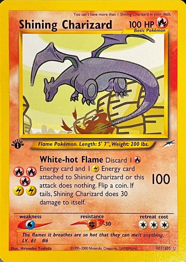 ひかるリザードン 英語版 1ed ブラッキー ピカチュウ pokemon ひかる