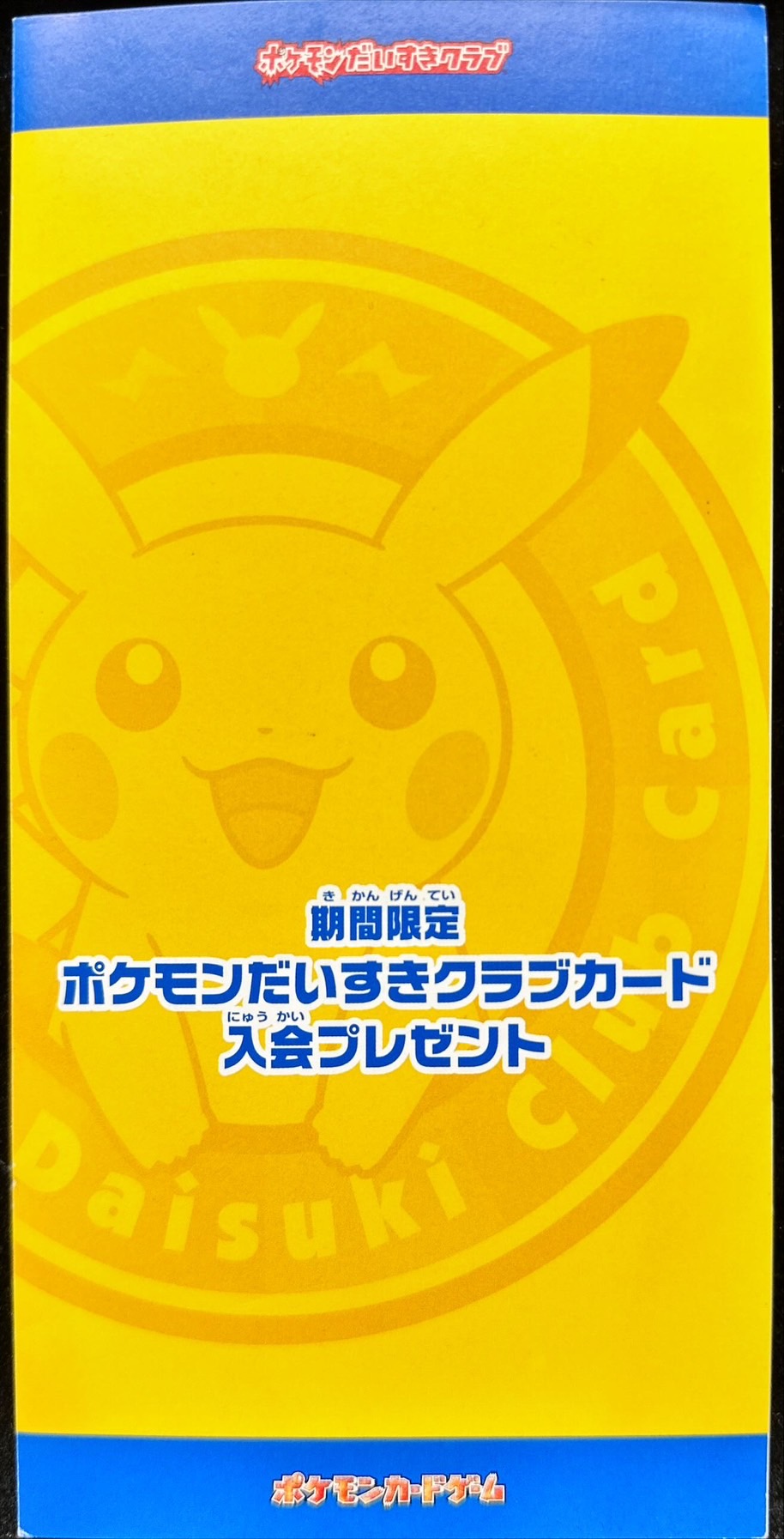 ピカチュウ(台紙付き未開封)【P】{095/DP-P}