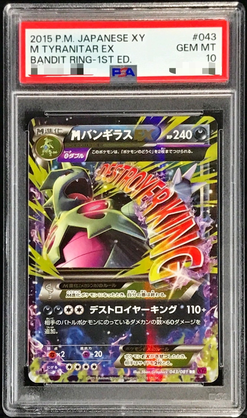 PSA10鑑定済〕MバンギラスEX【RR】{043/081}