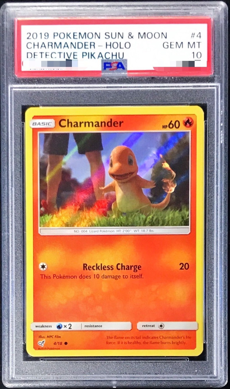 PSA10鑑定済〕ヒトカゲ(英語版)【-】{45400}