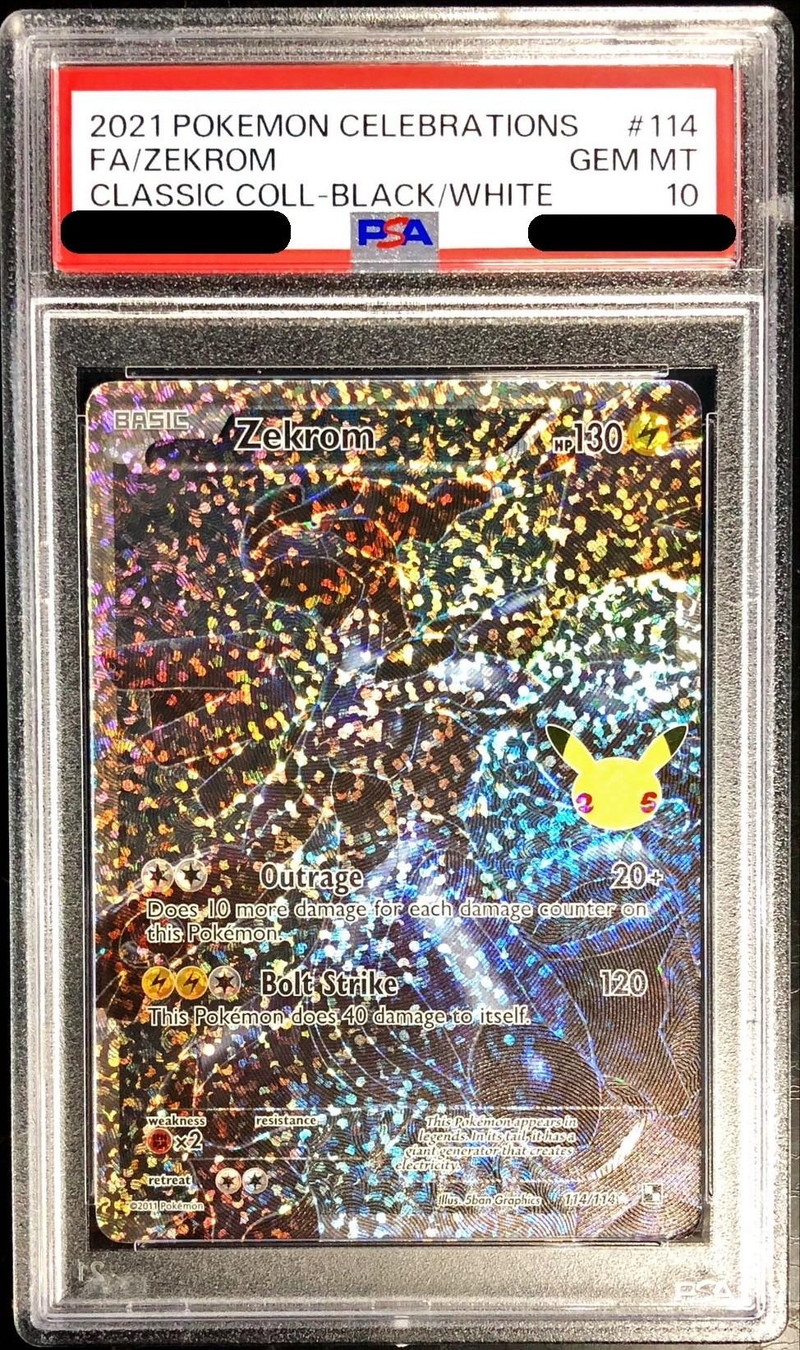 PSA10鑑定済〕ゼクロム(25th/英語版)【-】{114/114}