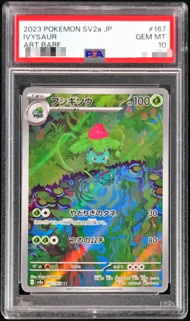 状態難/PSA10鑑定済〕フシギソウ【AR】{167/165}