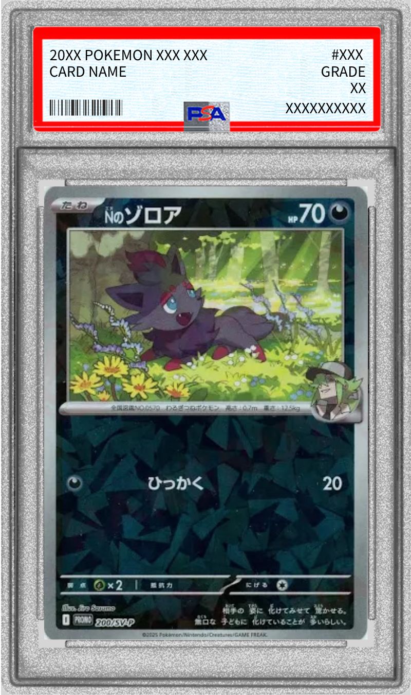 PSA10鑑定済〕Nのゾロア【P】{200/SV-P}