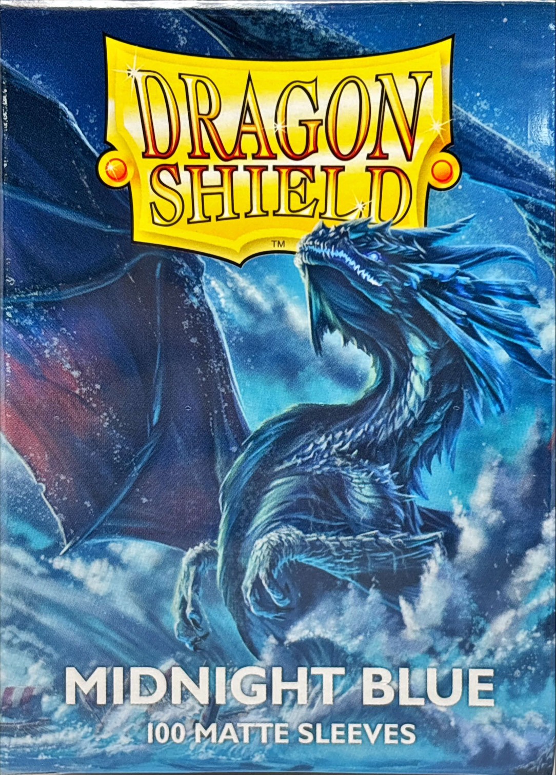 ドラゴンシールドマット(ミッドナイトブルー) 100枚 (66×91)【サプライ