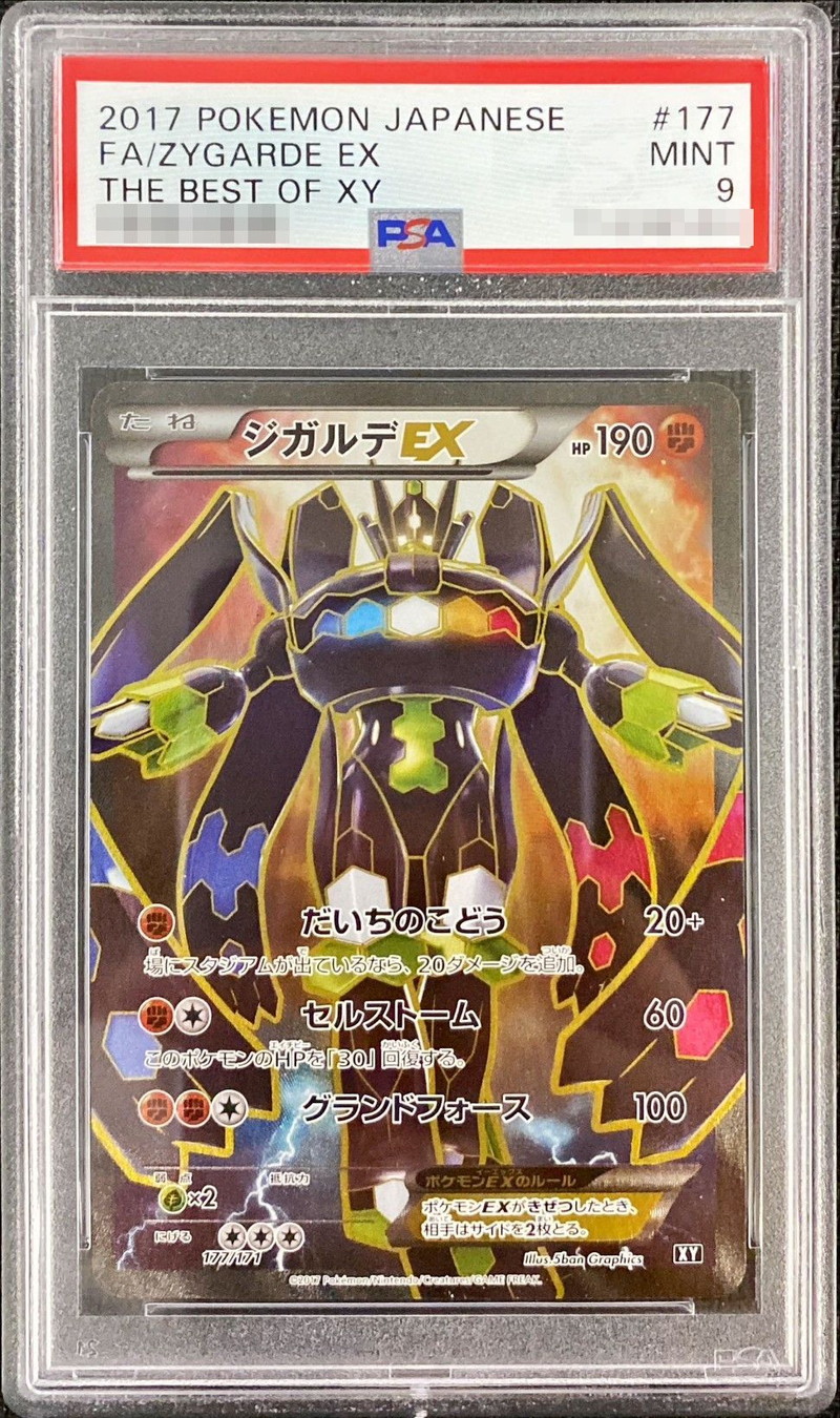 PSA9鑑定済〕ジガルデEX(SR仕様)【-】{177/171}