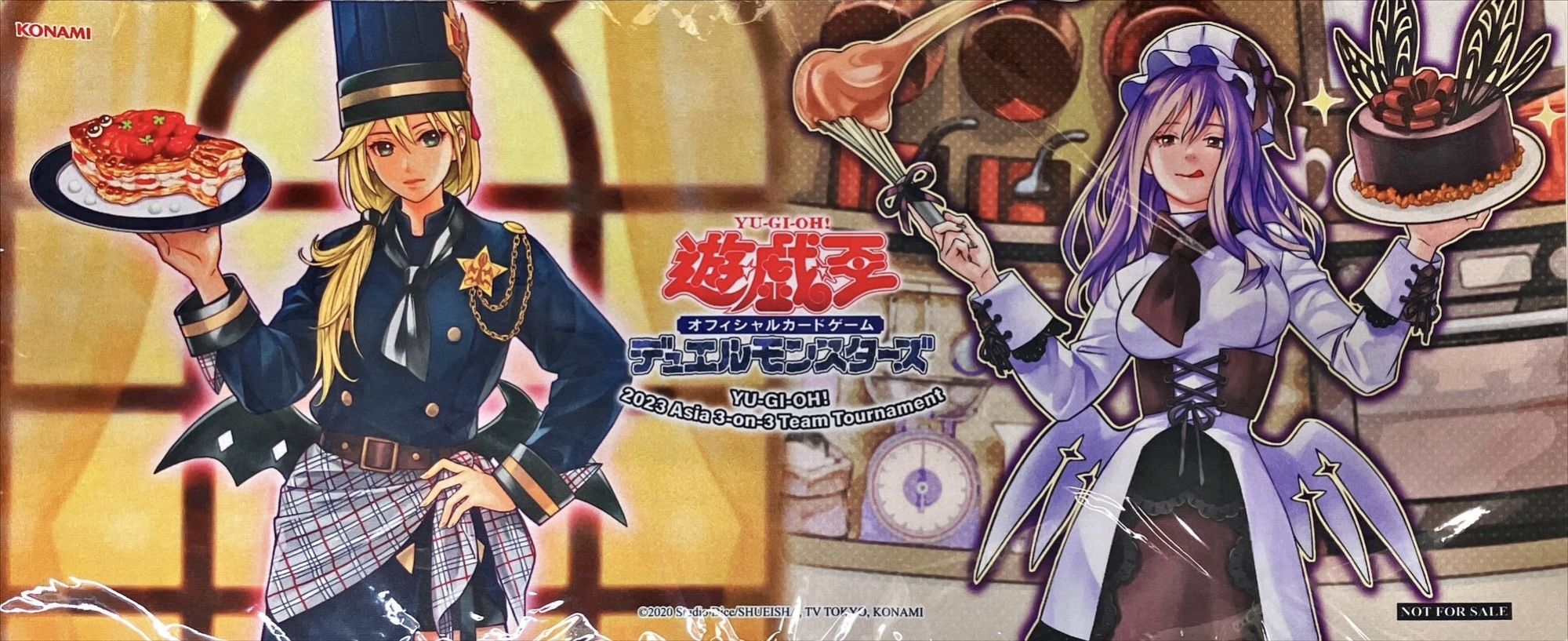 プレイマット『ポワソニエルドヌーベルズ&聖菓使クーベル