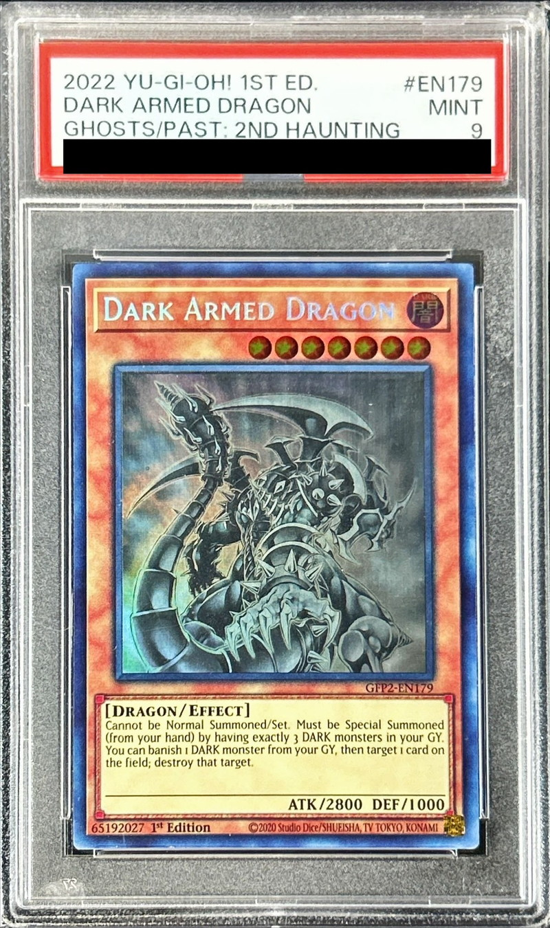 イタリア版1st】ダーク アームド ドラゴン シークレット 非英語版