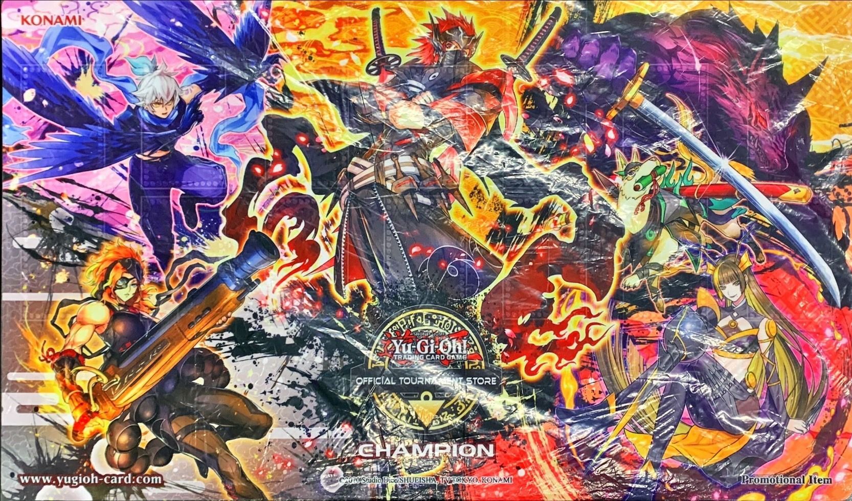 プレイマット『忍者(OTS CHAMPION)』【-】{-}《プレイマット》