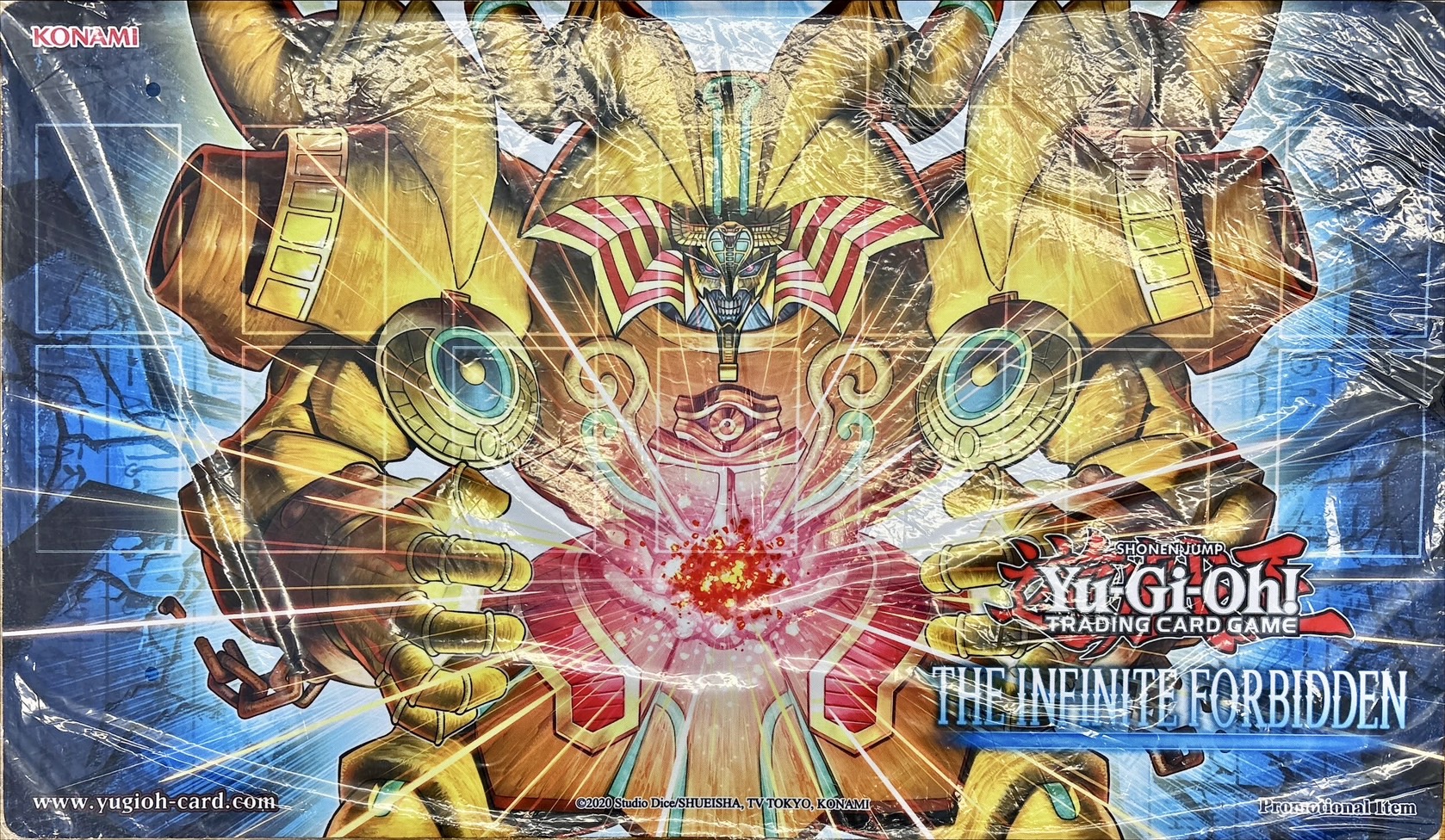 プレイマット『幻の召喚神エクゾディア(THEINFINITEFORBIDDEN