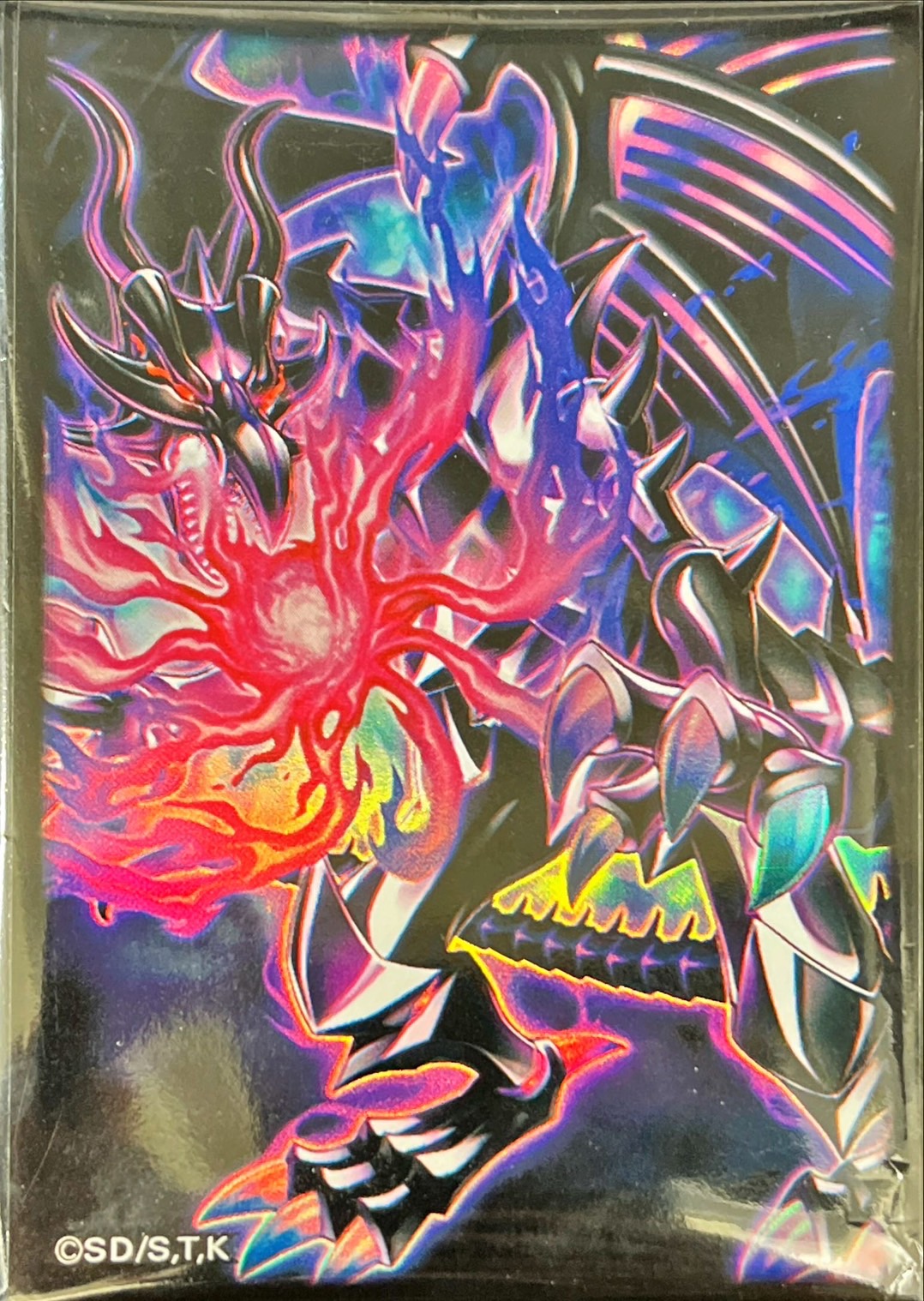 スリーブ『真紅眼の冥竜(遊戯王の日RD)』100枚入り【-】{-}《スリーブ》