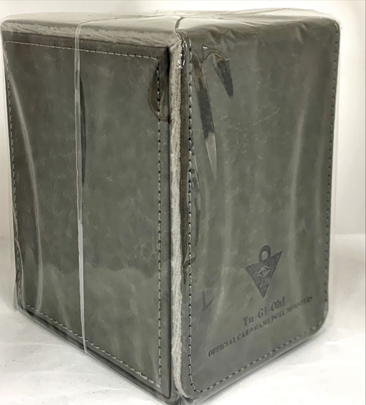 フリップデッキケース『千年パズルロゴ(グレー/ニューロン