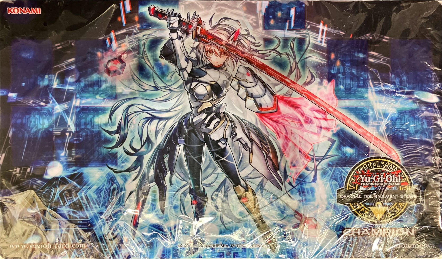 遊戯王 海外 regional 閃刀姫＝ゼロ プレイマット 遊戯王 海外 OTS 閃