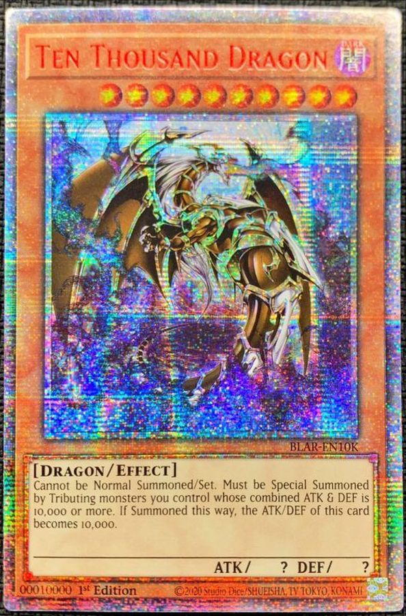 状態A-〕☆英語版☆万物創世龍【10000シークレット】{BLAR-EN10K