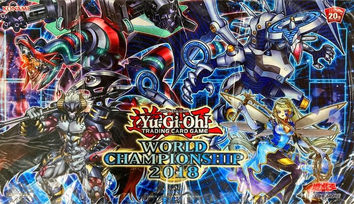 プレイマット『WCS2018(店舗代表上位賞)』【-】{-}《プレイマット》