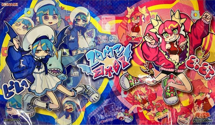 プレイマット『LiveTwinキスキル&リィラ(遊戯王の日