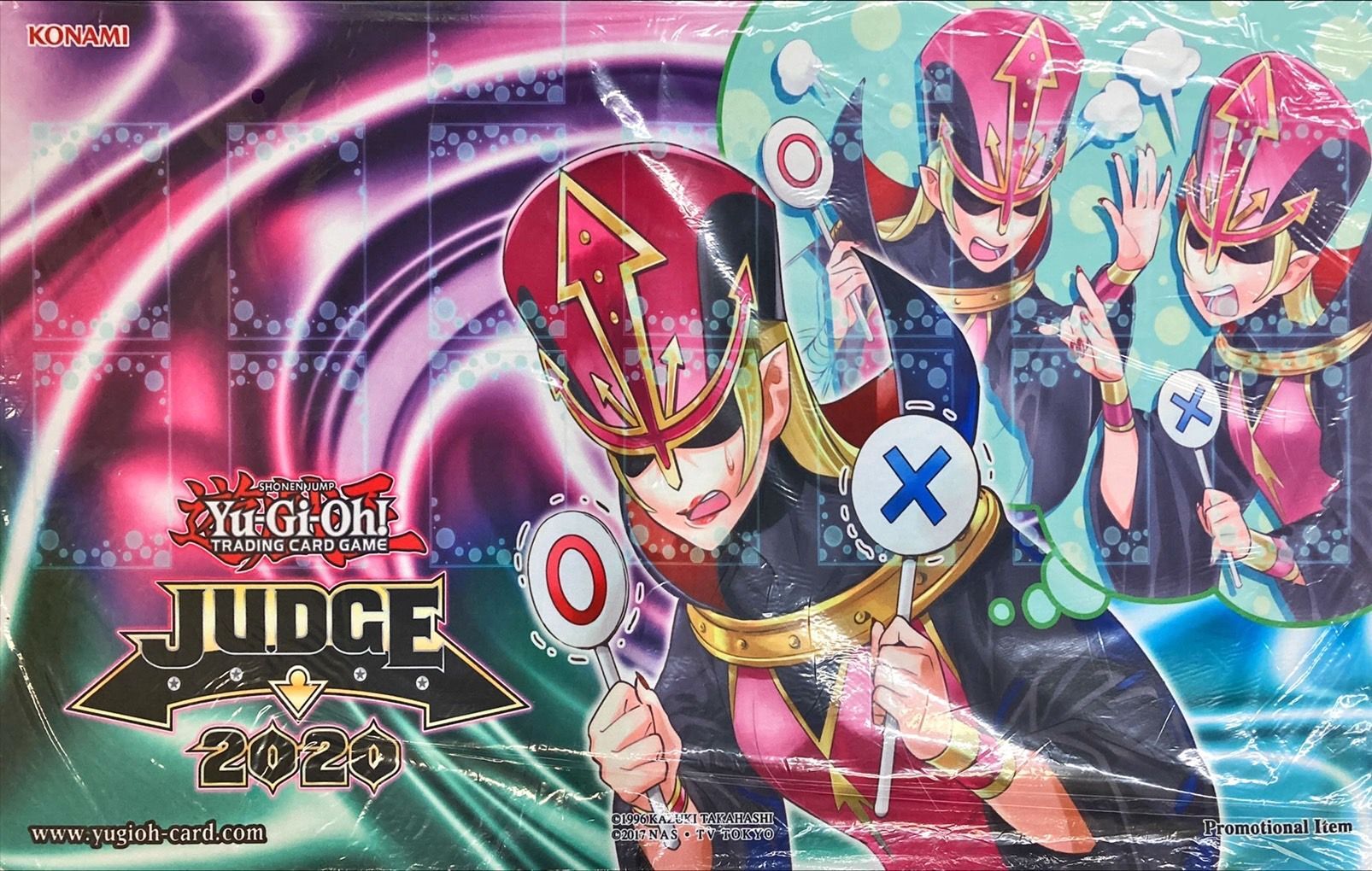 遊戯王 公式 プレイマット ジャッジメント・オブ・アヌビス JUDGE 未