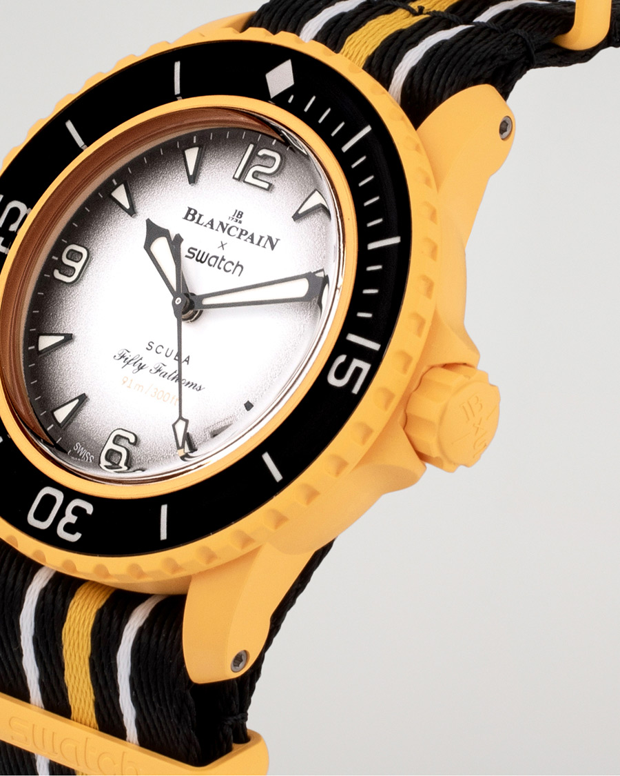 Swatch Blancpain X Swatch Pacific Ocean at CareOfCarl.com