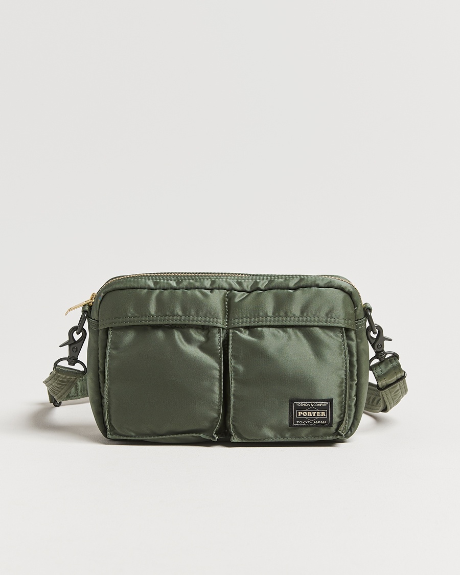 Porter-Yoshida & Co. Tanker Mobile Pouch Sage Green at CareOfCarl.com