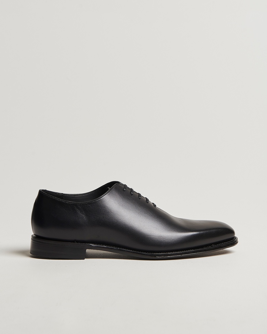Crockett & Jones Connaught 2 City Sole Black Calf at CareOfCarl.com