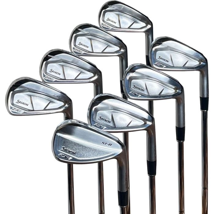 Used Srixon ZXi7 Irons 4-PW, AW Right Handed Dynamic Gold Mid 115