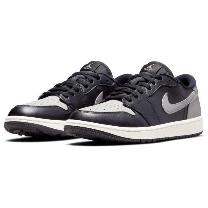 Nike Air Jordan 1 Low G Golf Shoes Black/Medium Grey/Sail - Carl's