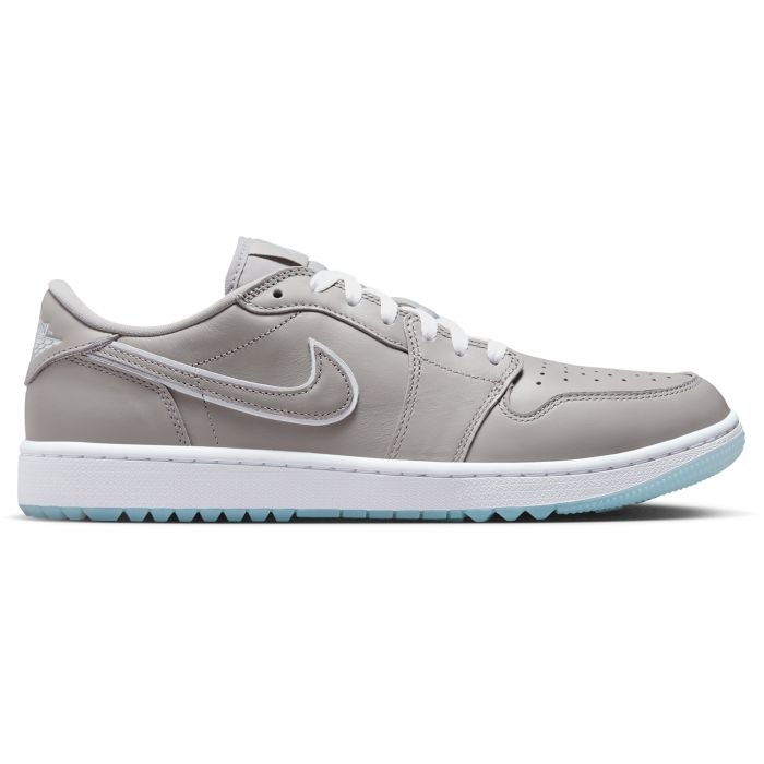 Nike Air Jordan 1 Low G Golf Shoes Med Grey/White/Blue Tint