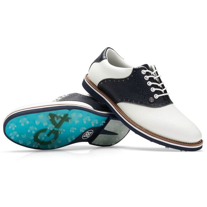 G/FORE Saddle Gallivanter Golf Shoes Snow/Twilight - Carl's Golfland