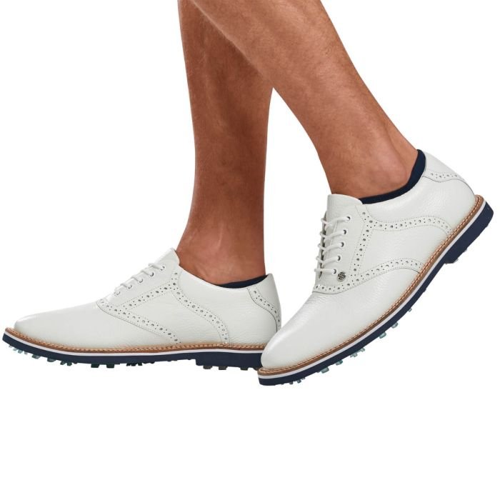 G/FORE Saddle Gallivanter Golf Shoes Snow/Twilight - Carl's Golfland