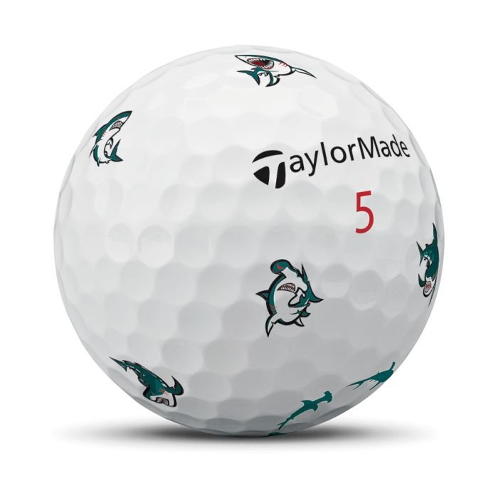 TaylorMade TP5x pix Sharks Limited Edition Golf Balls 2025