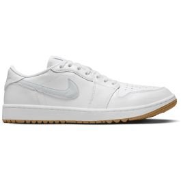 Nike Air Jordan 1 Low G Golf Shoes White/Gum Medium Brown/Pure