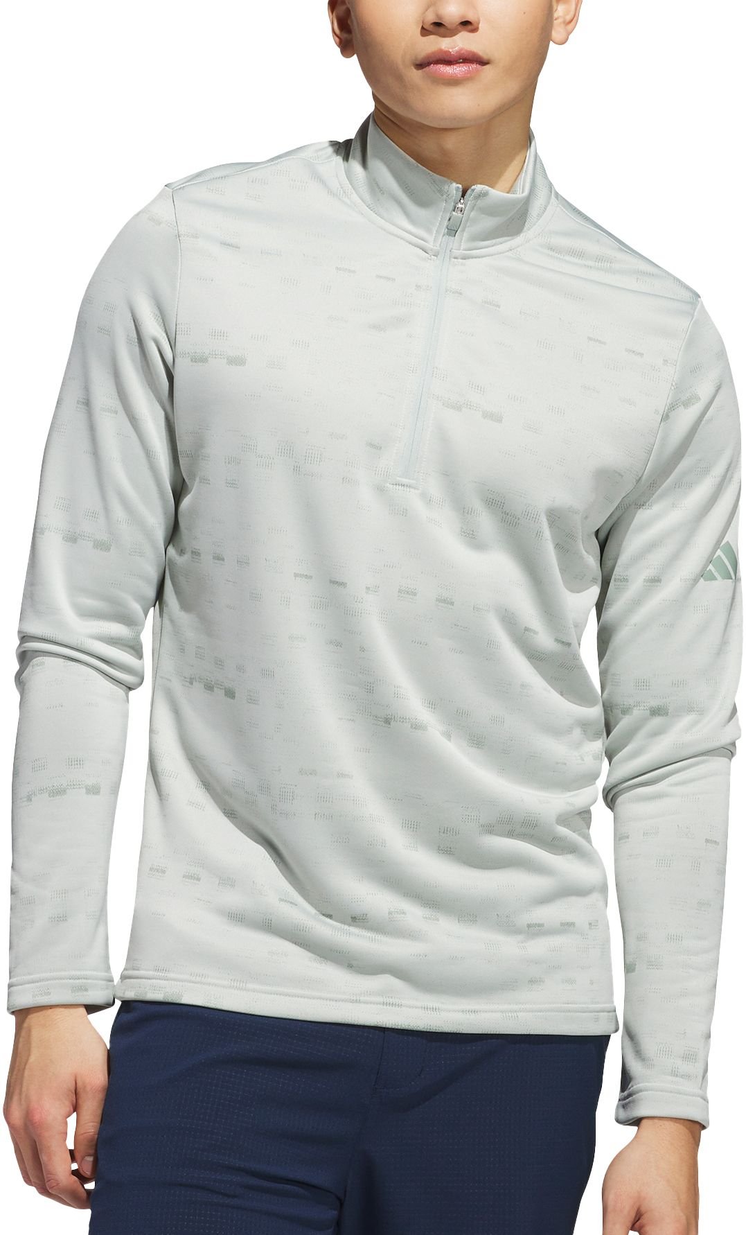adidas Core Printed Quarter Zip Golf Pullover - Carl's Golfland