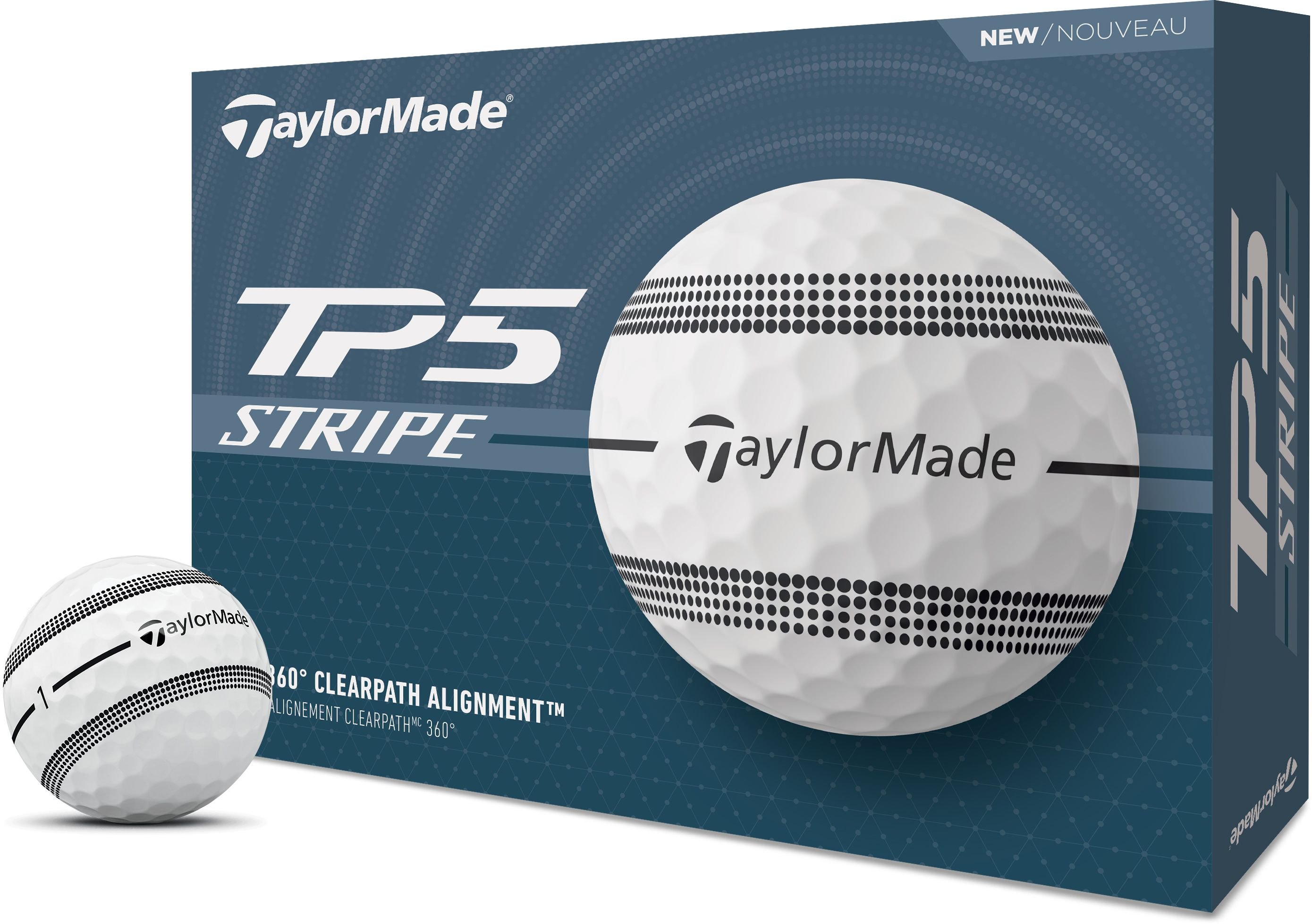 TaylorMade TP5 Stripe Golf Balls - Carl's Golfland