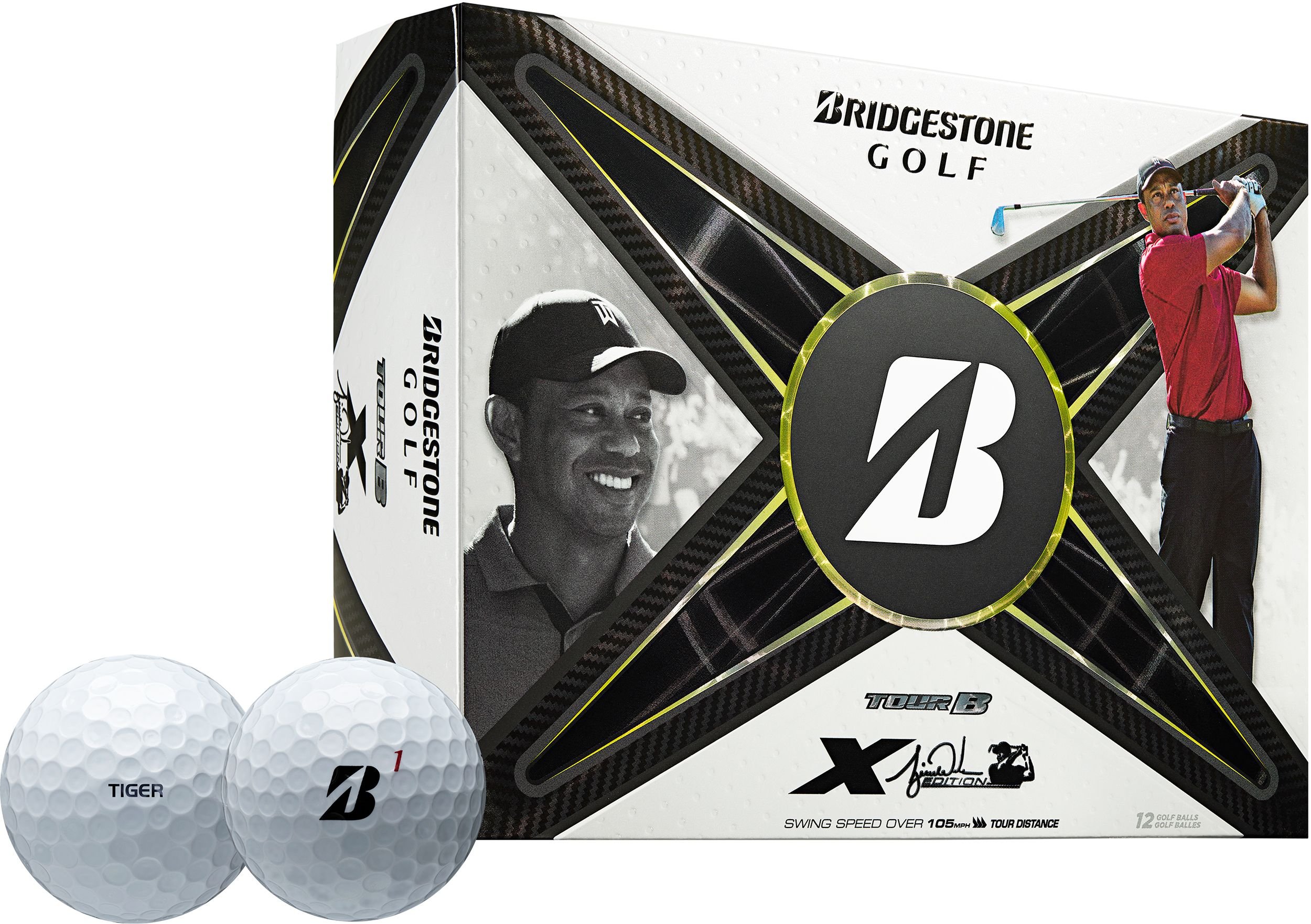 Bridgestone Tour B X Tiger Woods Edition Golf Balls - Carl's Golfland