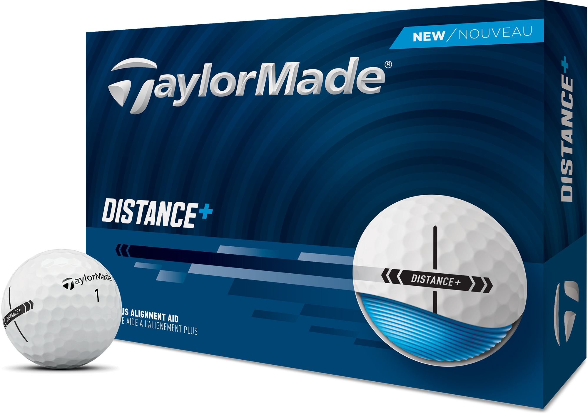 TaylorMade Distance+ White Golf Balls - Carl's Golfland