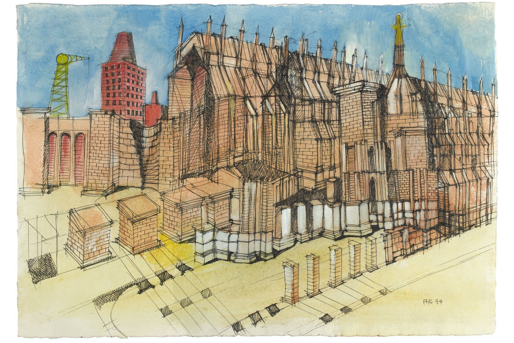 Aldo Rossi - Untitled drawing | Casati Gallery