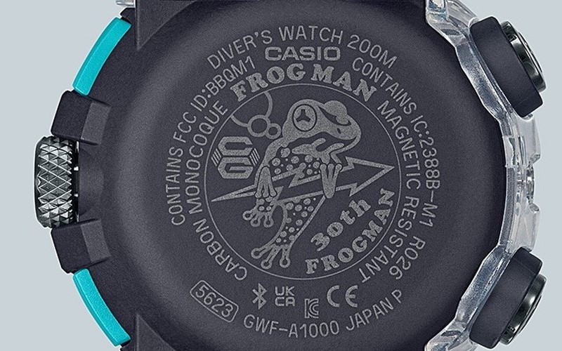 G-SHOCK”のダイバーズウォッチ「FROGMAN」の実在するカエルをモチーフ