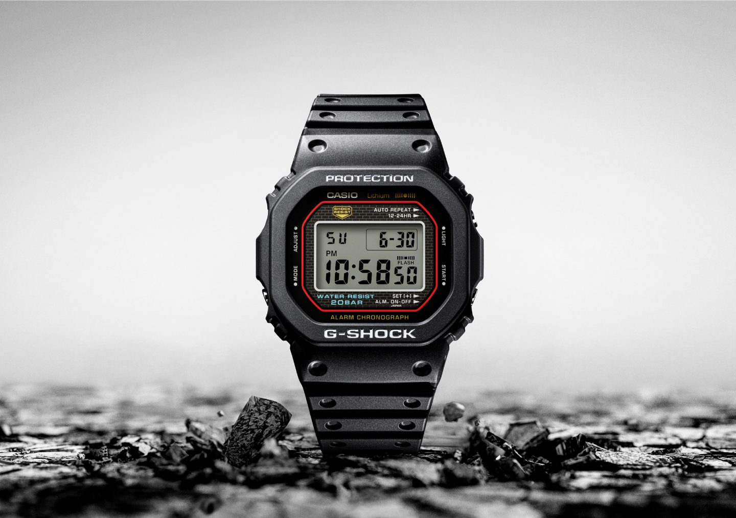 初代“G-SHOCK”復刻モデルを発売 | CASIO