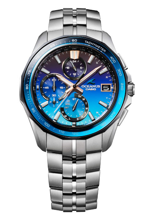 クロノグラフのスポーティ感を大胆に表現した“OCEANUS” | CASIO