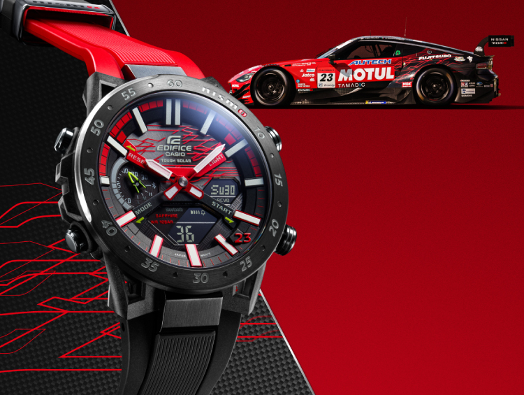 NISMO」エースカーのデザインを時計に落とし込んだ“EDIFICE” | CASIO