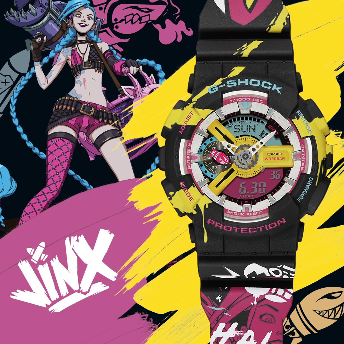 リーグ・オブ・レジェンド」とコラボレーションした“G-SHOCK” | CASIO