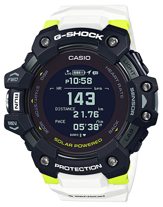 心拍計とGPS機能を搭載した“G-SHOCK”