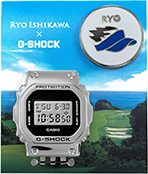 石川遼選手との初のコラボレーション“G-SHOCK”