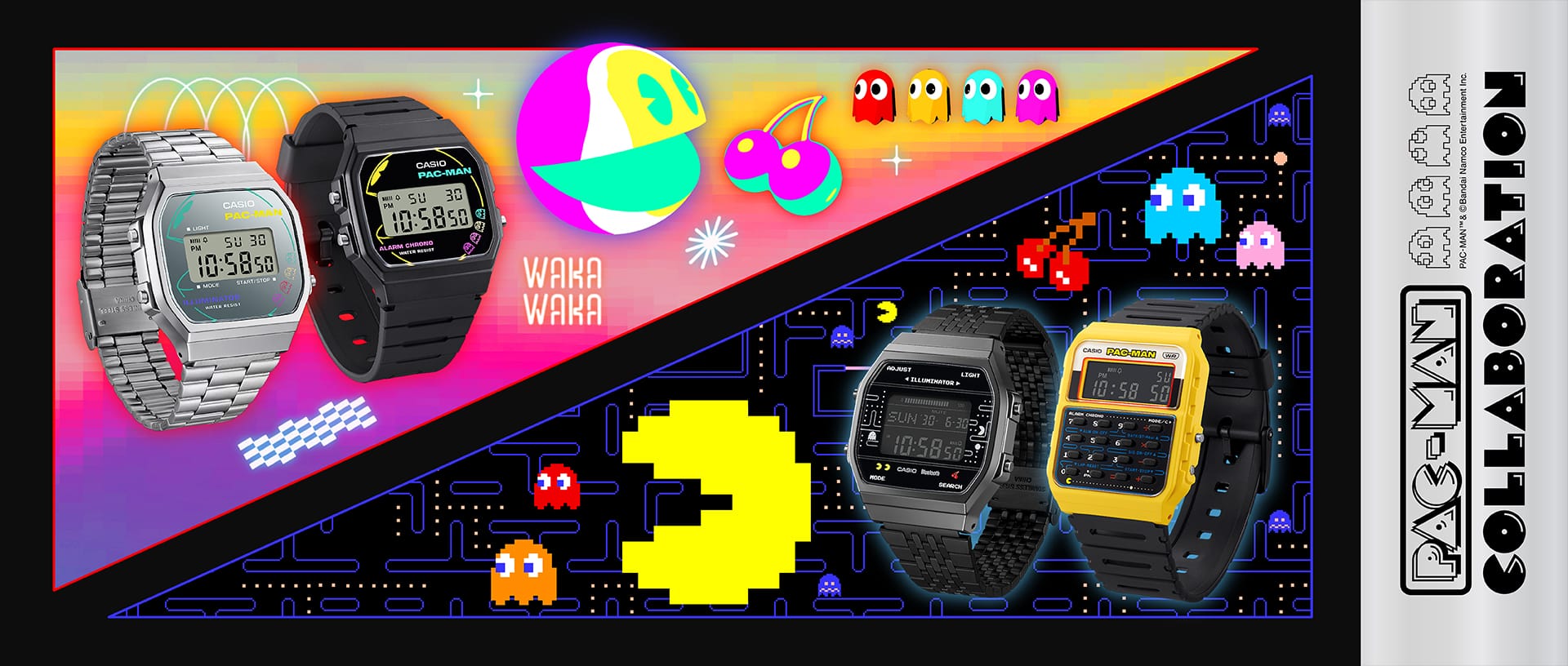 PAC-MAN Collaboration | CASIO